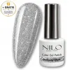 Lakier Hybrydowy Diamond Silver – NILO no.122